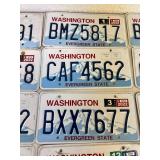 Washington License Plates