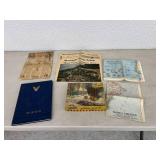 Old Picture Puzzle, Hobbs Army Air Field Book, Maps & Old Newspapers