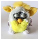 Vintage RARE Furby 1999 Banana Peel Gray Yellow TIGER ELECTRONICS, 1999 Furby Millennium Blue Gray Blue-Eyed Tiger Electronics...