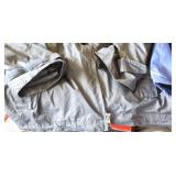 Mens 5XLT Water Resistant Hooded Storm Jacket Royal Blue, Port Authority Hooded Jacket Khaki