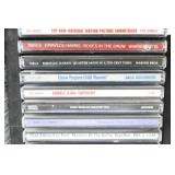 Music CD’s in Stacking Display Case…