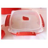 Sistema Microwave Plastic Containers, Handheld Cheese Grater Etc