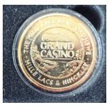1997 GRAND CASINO Limited WILDLIFE COLLECTOR COINS 24kt Gold...