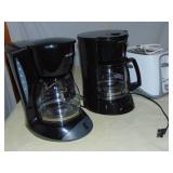 Mixed Lot of Coffee Makers and Toaster