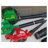 Mixed Lot of Leaf Blowers