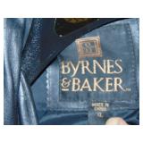 Byrnes & Baker Leather Jacket (XL) and Interstate Leather Chaps (L)
