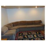 Large Sectional Couch with Recliners