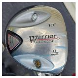 Warrior/Posi-Trac Righ Handed Golf Clubs and Bag