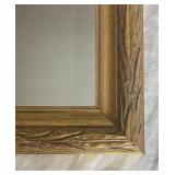 Gold Mirror with Beveled Glass 31.5" x 25.5"
