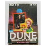 Vintage Box of Unopened DUNE Trading Cards by FLEER