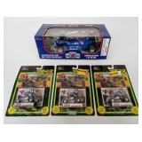 Vintage RACING CHAMPIONS New in Box Die-Cast Cars Including 1:24 Scale INDY 500 Model and Steve Kinser Car