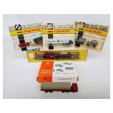 Collection of Vintage N Scale Model Cars & Trucks by RAPIDO and WIKING MODELLE