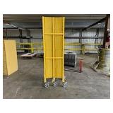 Portable Yellow Expandable Fence