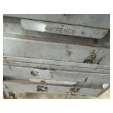 Metal Work Bench with Upper and Lower Tool or Parts Storage