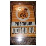 Phillips 66 Motor Oil 8 X 12 Metal Sign.