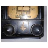 Vintage Emerson Bakelite Tube Radio A7bs-409.