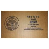 NEW Uline Boxes 12x10 X3 (25) New.