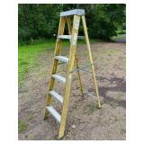 Six Foot Keller 250 Pound Fiberglass Ladder
