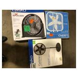 Lot of Assorted Fans Various Models and Conditions Customer Returns See Pictures