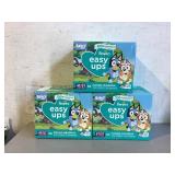 LOT of 3 Pampers Easy Ups Bluey Training Pants Toddler Boys Size 4T/5T 66 Count
