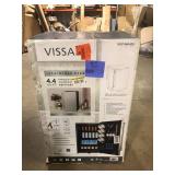 Vissani 4.4 cu. ft. Freestanding Outdoor Refrigerator in Stainless Steel  Customer Returns See Pictures