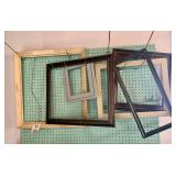 6+ Painted Frames -- Different Colors & Sizes