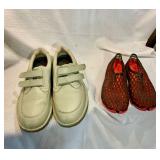 Men’s SZ 13/14 Shoes Footonic Velcro Shoes and Water Shoes