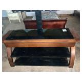 TV Console Stand W 50” x D 20” H 46” to top of mount