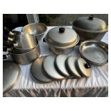 Vintage Wear-Ever Aluminum Stainless Cookware Set