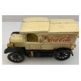 Vintage Cast Metal Items Including Miniature Scottie & Coca-Cola Delivery Truck (Needs Screws To Repair)