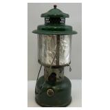 Vintage Coleman Lantern In Wooden Bax