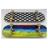 Misc. Vintage Skateboards 1= Hand Painted On Bottom