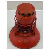 Vintage DIETZ No. 40 Traffic Gard Red Lantern With Red Glass Lense
