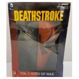 Vintage DC Comics DEATHSTROKE Vol. 1 "Gods Of War" Book & Mask Set (NIB)