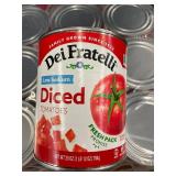 2 back 1.1 - Dei Fratelli Low Sodium Diced Tomatoes - 12 Pack (28 oz Each)