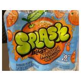 Splash Blast Mandarin Orange Flavored Water Beverage, 12 Pack