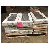 13 Boxes of Florida Tile Home Collection Longitude Slate Grey 12 in. x 24 in. Matte Porcelain Floor and Wall Tile (13.62 sq. ft. / case)  Customer Returns See Pictures