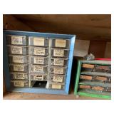 Large Variety of Hardware, Screws/Nuts/Bolts/Nails, etc. Organizers and Containers included