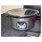 Lot of Cookware Inc Lodge Logic Cast Iron Cookware & a Kenmore Crock Pot (untested)
