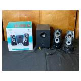 Electronics Inc AIWA HX Stereo Cassette, Logitech Speakers, Extension Cords, and More!