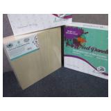 2 sets Daveliou 12x12 Wood Canv...