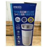 Homedics Total Clean Deluxe 5 In 1 UV Air Purifier Model # AP-T40WT (Retail $209.99)