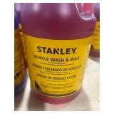STANLEY Lot of 28 Bottles of Siding and Deck Wash + 5 Bottles of Vehicle Wash & Wax (1 gal bottles)