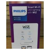 Philips 2pk 8.8W Smart LED Wi-Fi and Bluetooth A19 Color