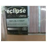 Set of 2 Harper Velvet Absolute Zero Blackout Window Panel - Eclipse - 50" x 63"