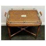 Vintage Serving Tray Table