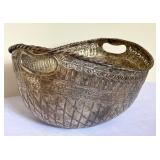 Vintage Textured / Hammered Basket