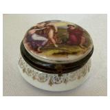 Vintage Miniature Trinket Boxes including a Limoges Trinket Box