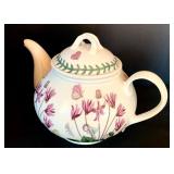 Vintage PORTMEIRION Botanic Garden CYCLAMEN & INSECTS Teapot