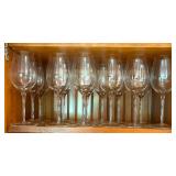 Crystal and Clear Glass Glasses